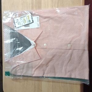 NWT.Kenneth Cole casual button down shirt.XXL.Mandarin.